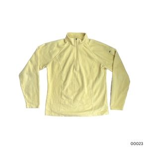 LL Bean Lightweight 1/4 Zip Pullover (Women's) (S) (Yellow)